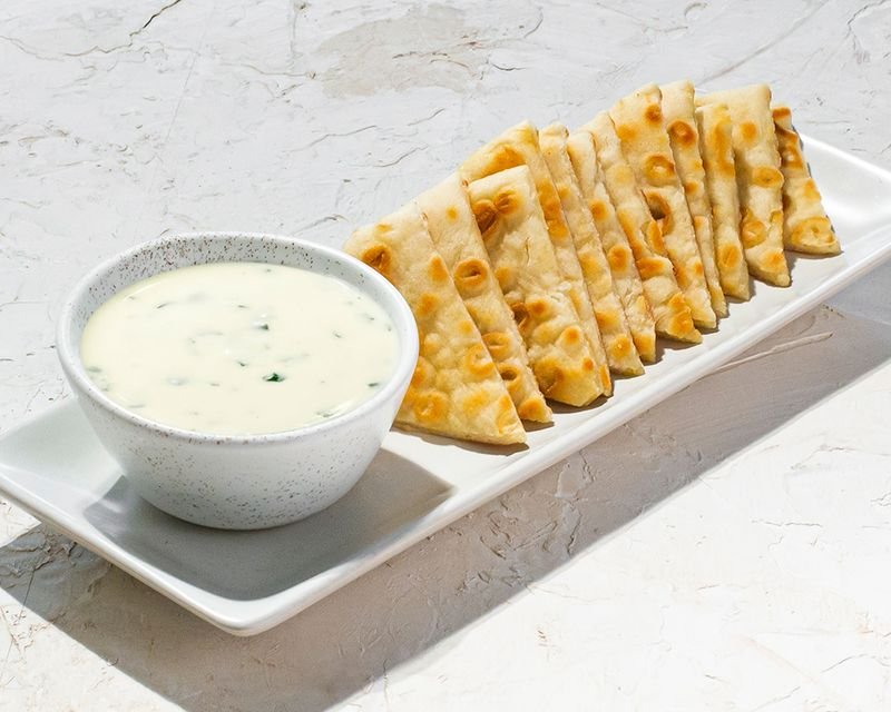 Herbed Burrata with Pita