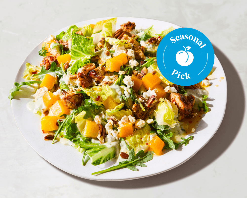 Seasonal Peach & Burrata Salad