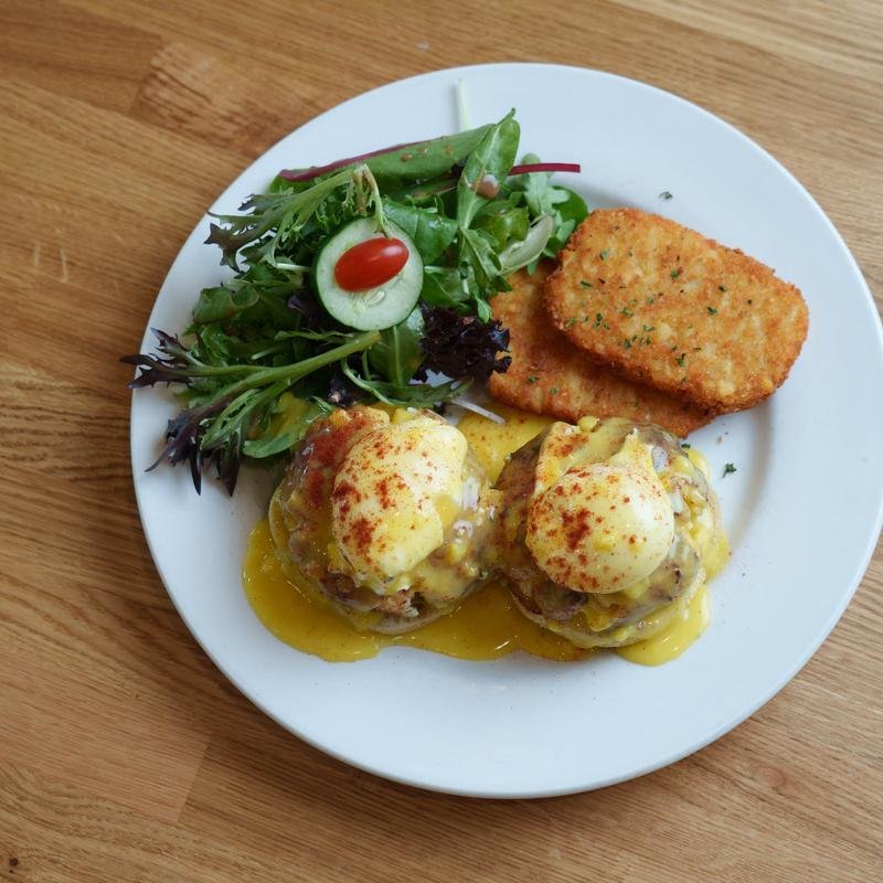 Corned Beef Hash Benedict