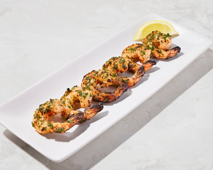 Garlic Bonfire Shrimp Kabob